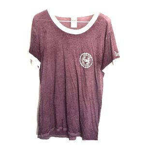 Dark Purple Victoria Secret Pink shirt